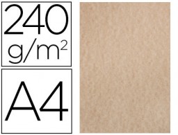25 hojas papel pergamino Liderpapel A4 240g/m² arena